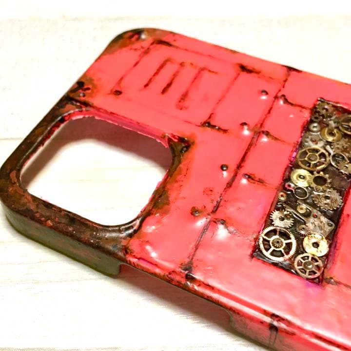 スペースギアGIアーミーiPhone12mini他対応スマホケースマゼンダ