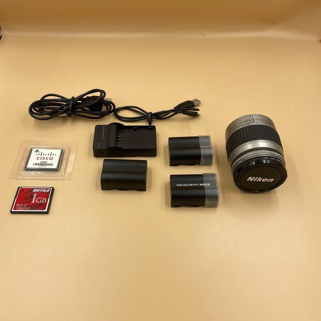美品　Nikon D70 デジタル一眼レフ　カメラ　セット品　お得品