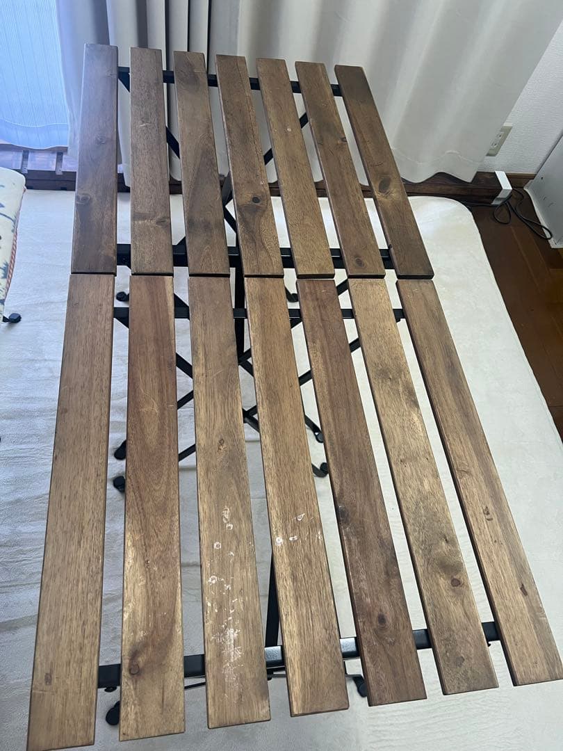 IKEA イケア　屋外用テーブル　テルノー　2セット　テーブルマット付