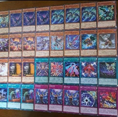 【大会構築】遊戯王　レイドラプターズ　RR　構築済みデッキ　55枚　本格ガチ構築