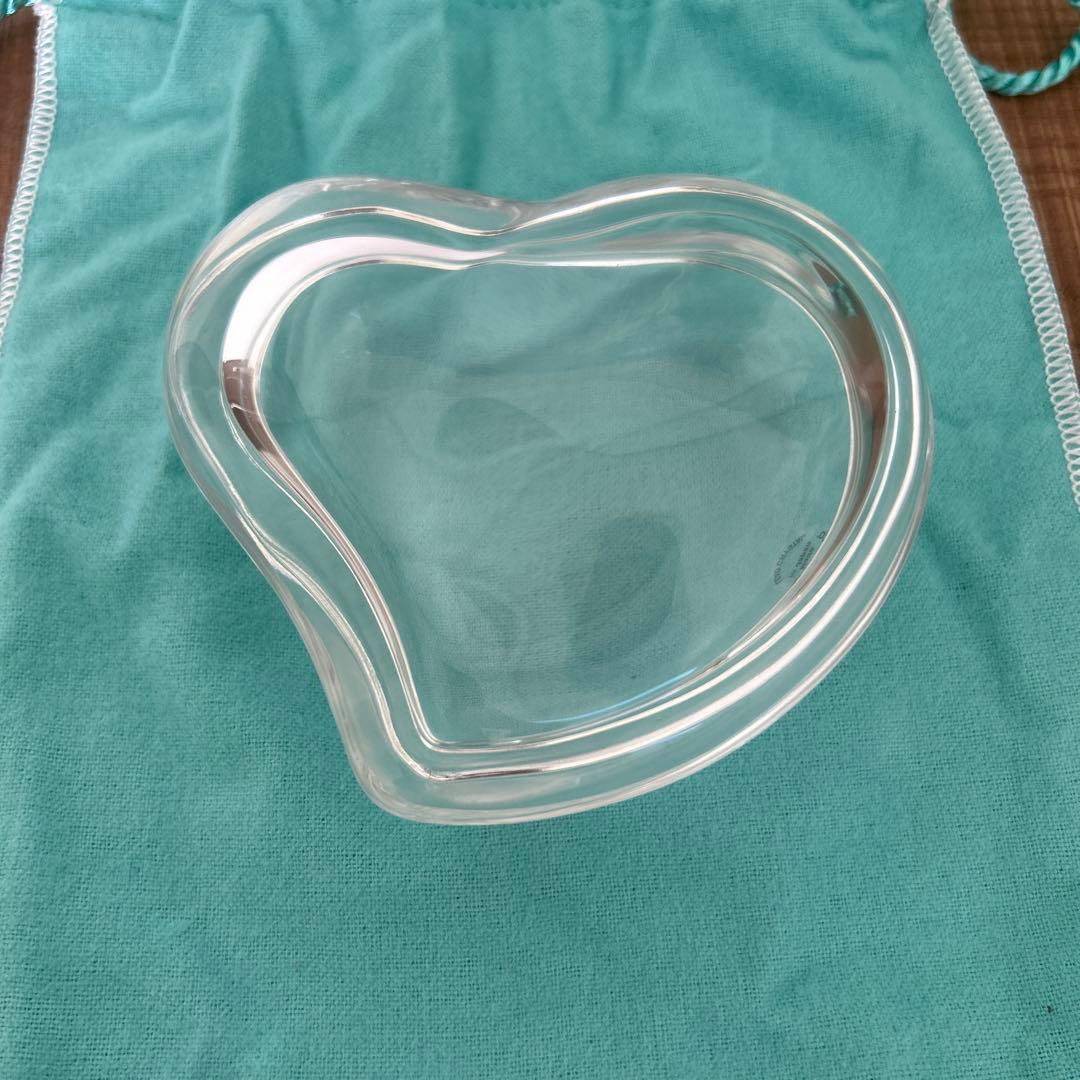 ⭐︎新品未使用⭐︎Tiffanyハート型蓋付き小物入れ