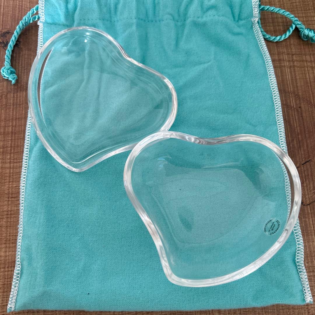 ⭐︎新品未使用⭐︎Tiffanyハート型蓋付き小物入れ