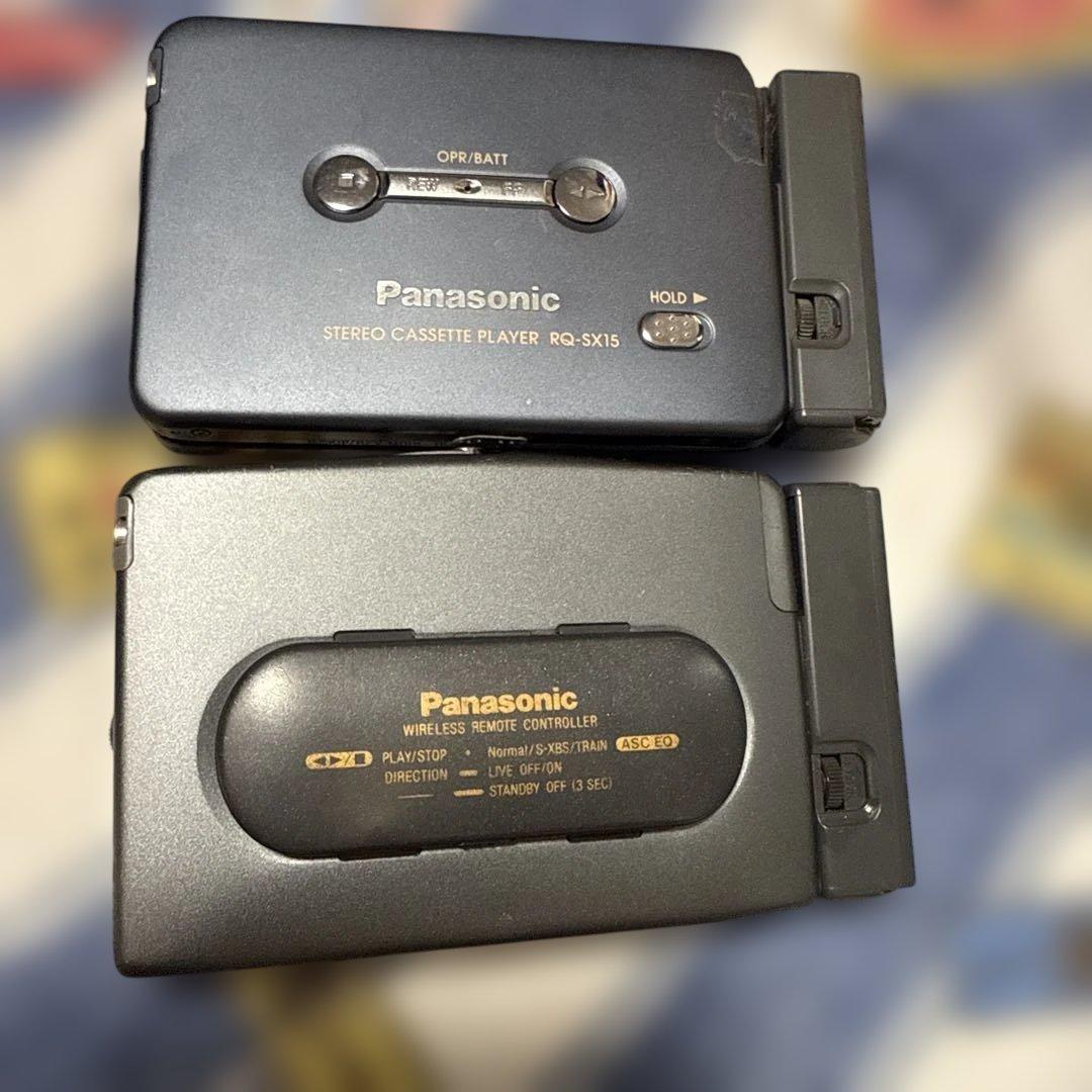 Panasonic RQ-SX15 RQ-S95 カセットプレーヤー2個セット