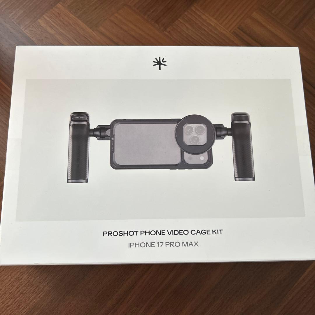 PGYTECH ProShot ケージiPhone 17 Pro Max 自撮り