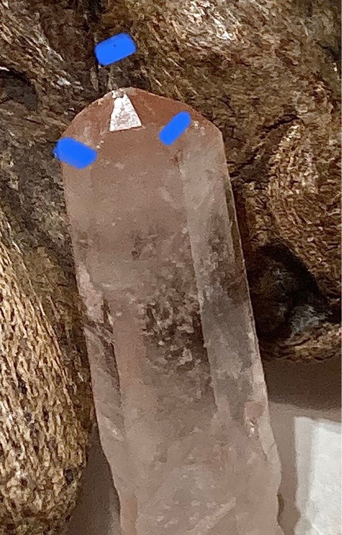 【チャネリング】虹入り✨　ピンク　レムリアンシード　クリスタル　原石