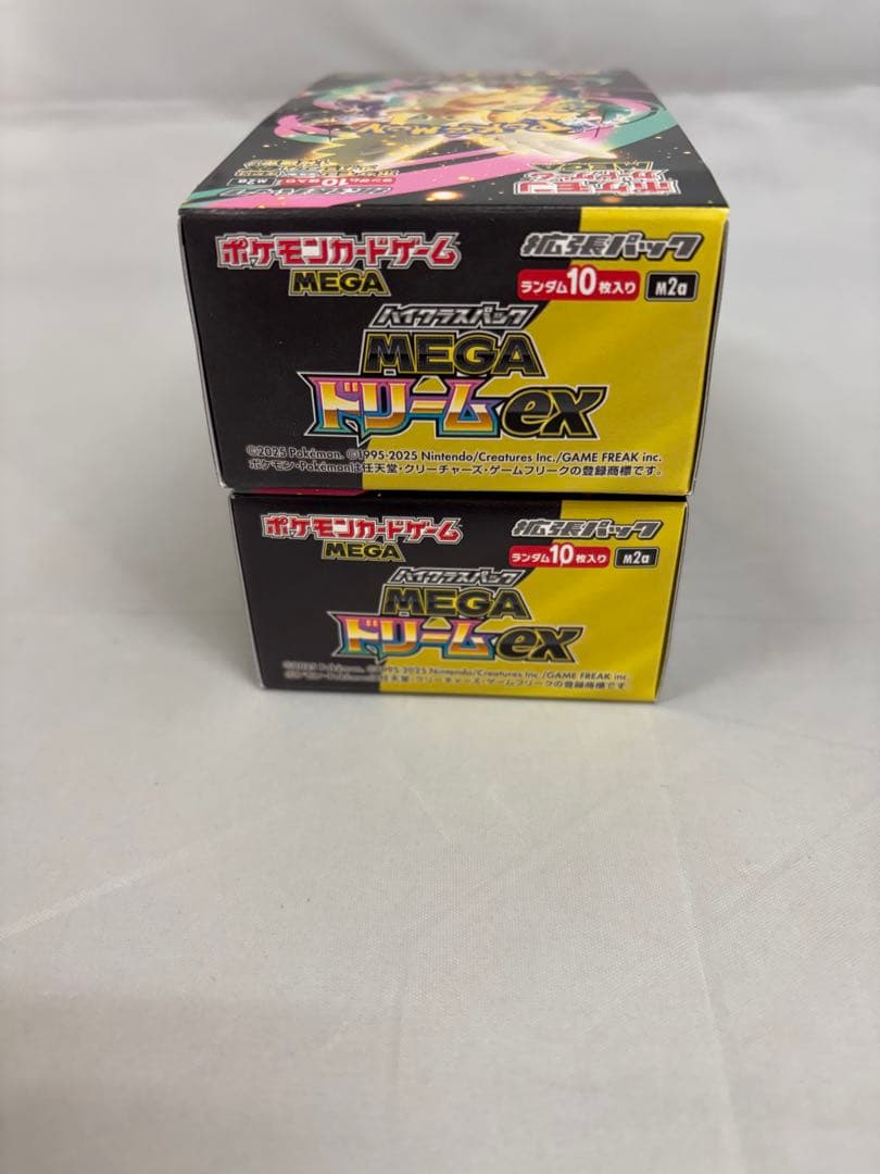 ポケモンカード メガドリーム ex 2BOX シュリンクなし