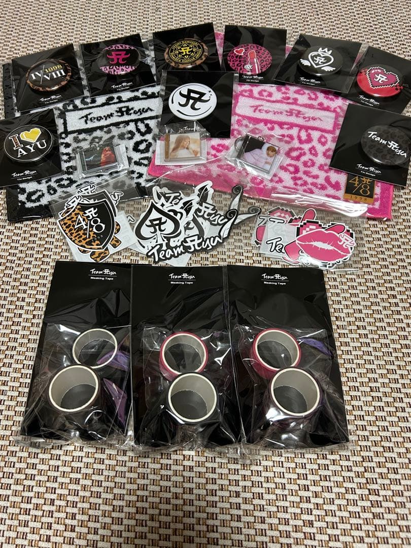 浜崎あゆみ TeamAyu 限定スクラッチセット　バラ売り不可