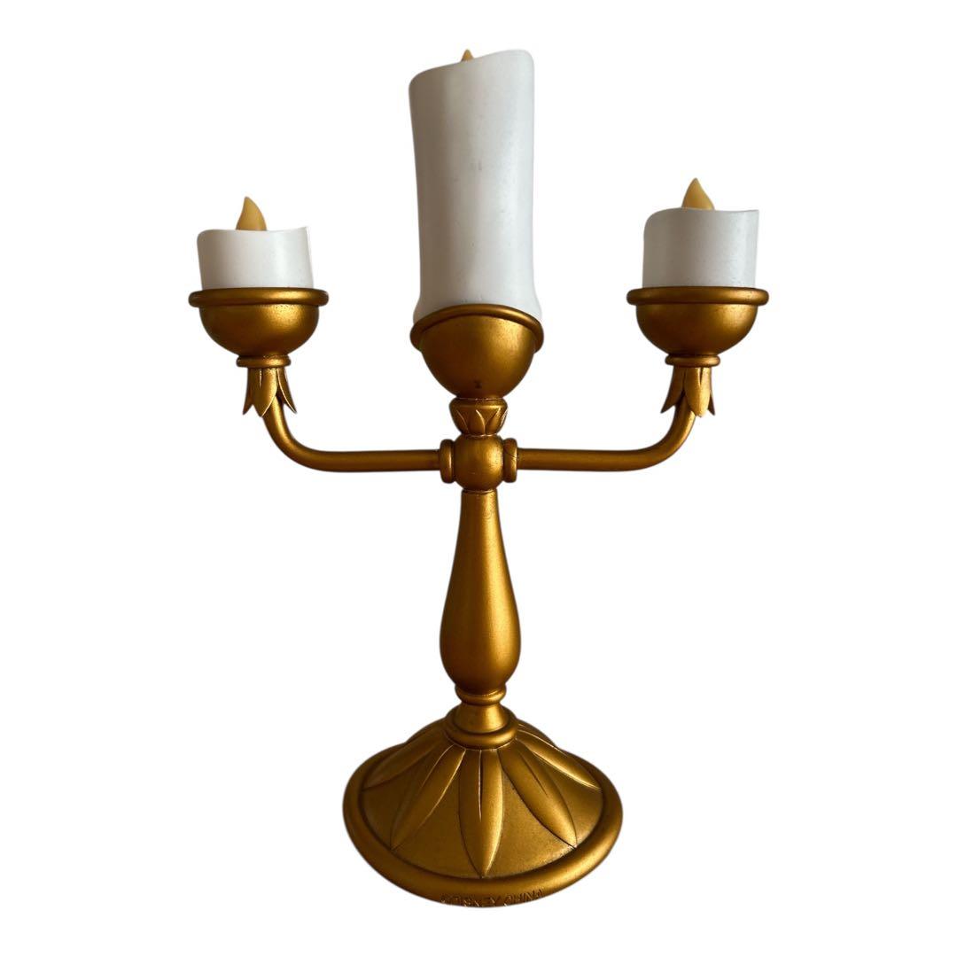 美女と野獣　ルミエール置物　 ルミエールライト