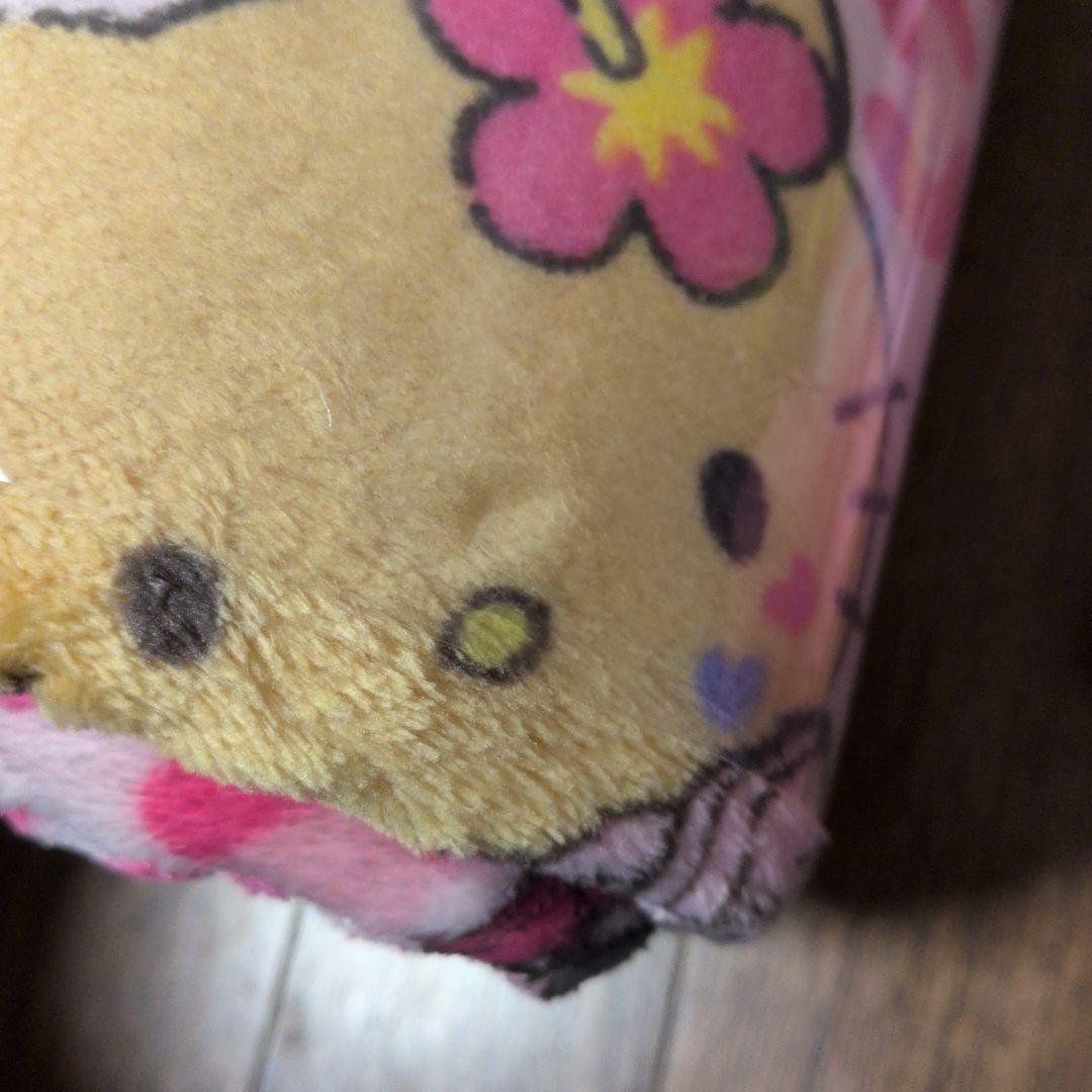 キティちゃん　コギャル　あったか掛け布団カバー　枕カバー　シングル　日焼けキティ