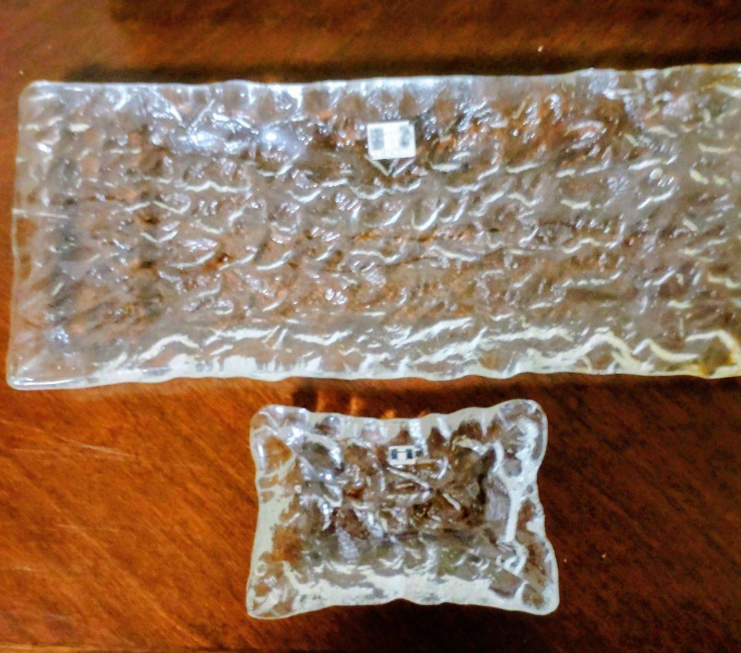 ビンテージIWATAガラス工芸製作　昭和レトロ　　 10枚セット