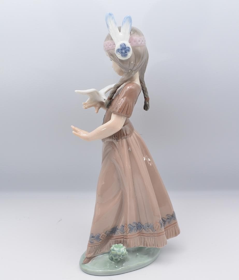 アメリカの愛　＃6153　★リヤドロ　スペイン　ポーセリン　ヴィンテージ