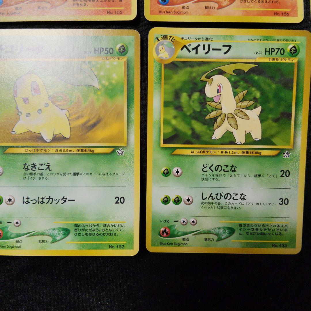 旧裏 プレミアムファイル オーダイル バクフーン メガニウム セット