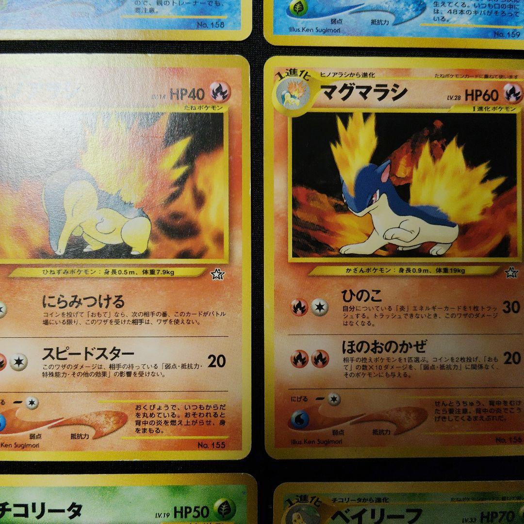 旧裏 プレミアムファイル オーダイル バクフーン メガニウム セット