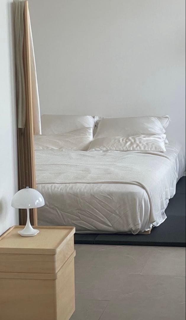 セミダブルひのきスノコベッド値下げ