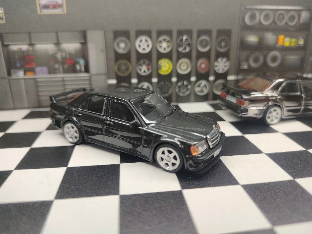 激レア2台セット Tarmac ベンツ 190 E 2.5-16 EVO 1