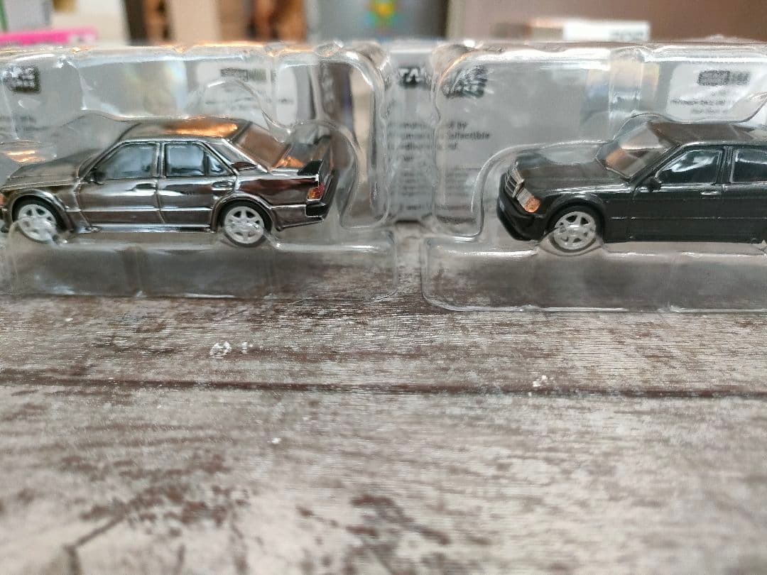 激レア2台セット Tarmac ベンツ 190 E 2.5-16 EVO 1