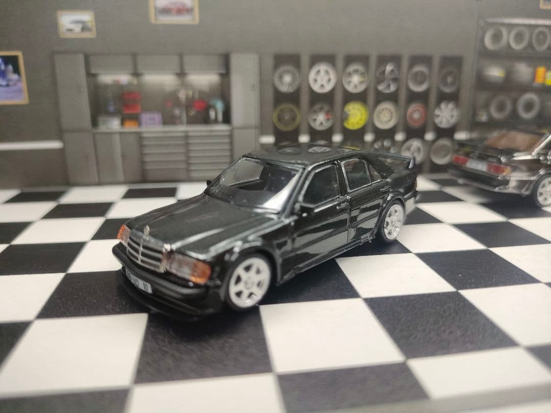 激レア2台セット Tarmac ベンツ 190 E 2.5-16 EVO 1