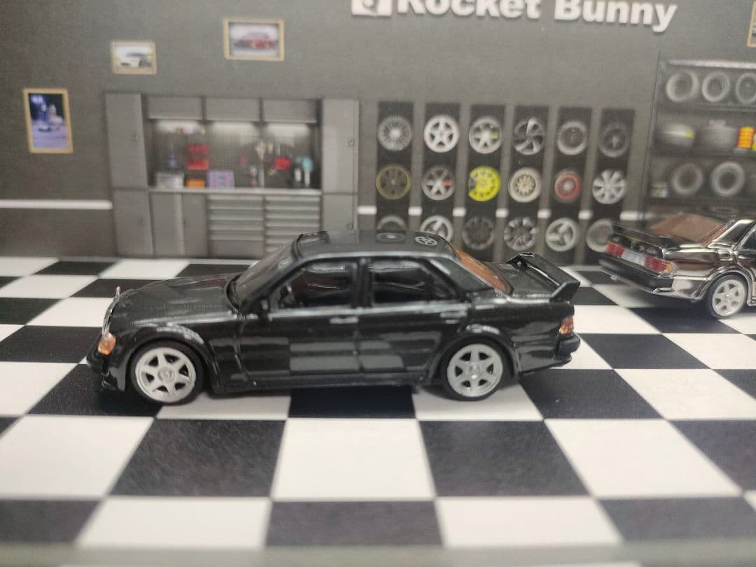 激レア2台セット Tarmac ベンツ 190 E 2.5-16 EVO 1