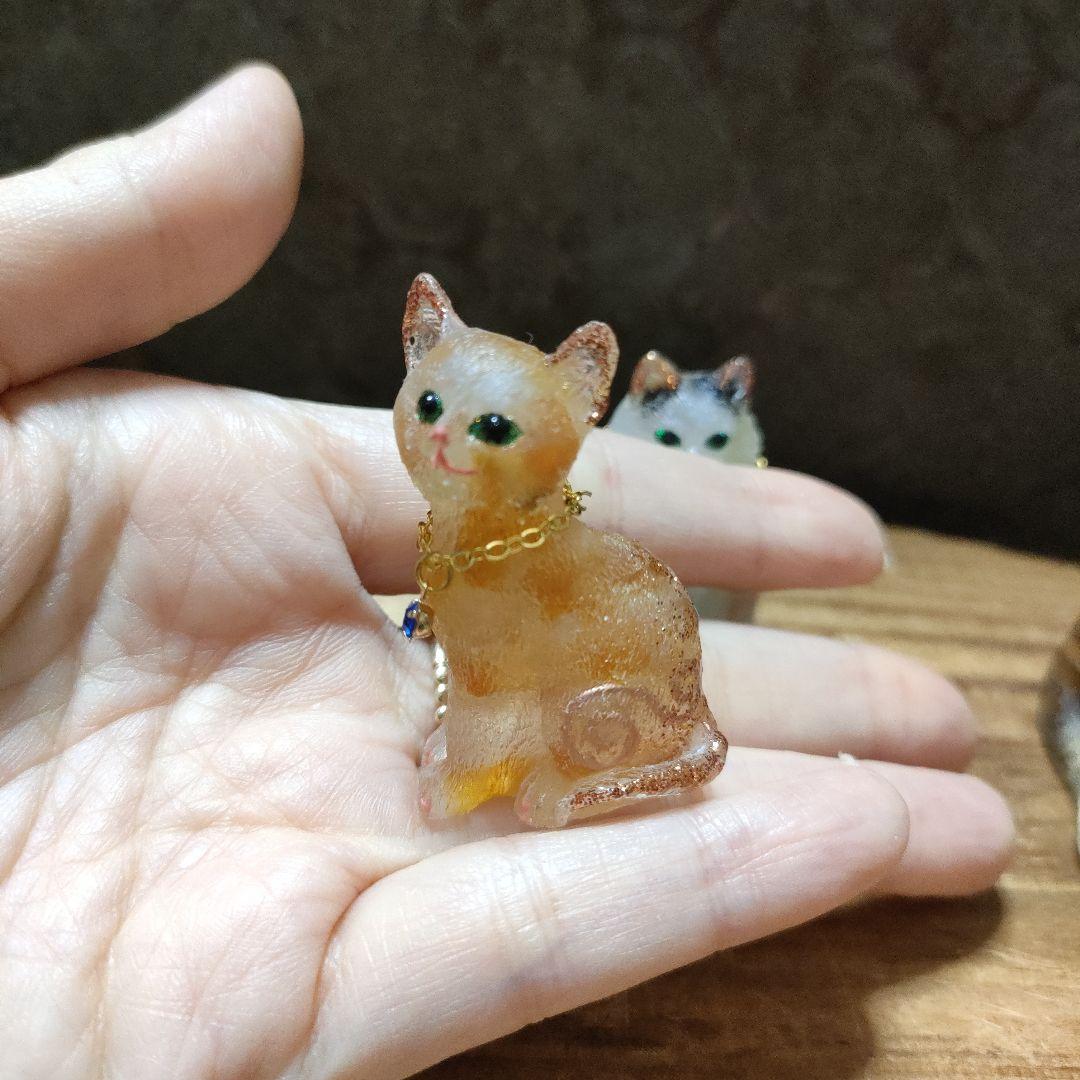 ☆tama✳︎☆オルゴナイト☆猫、セキセイインコ、チワワ☆