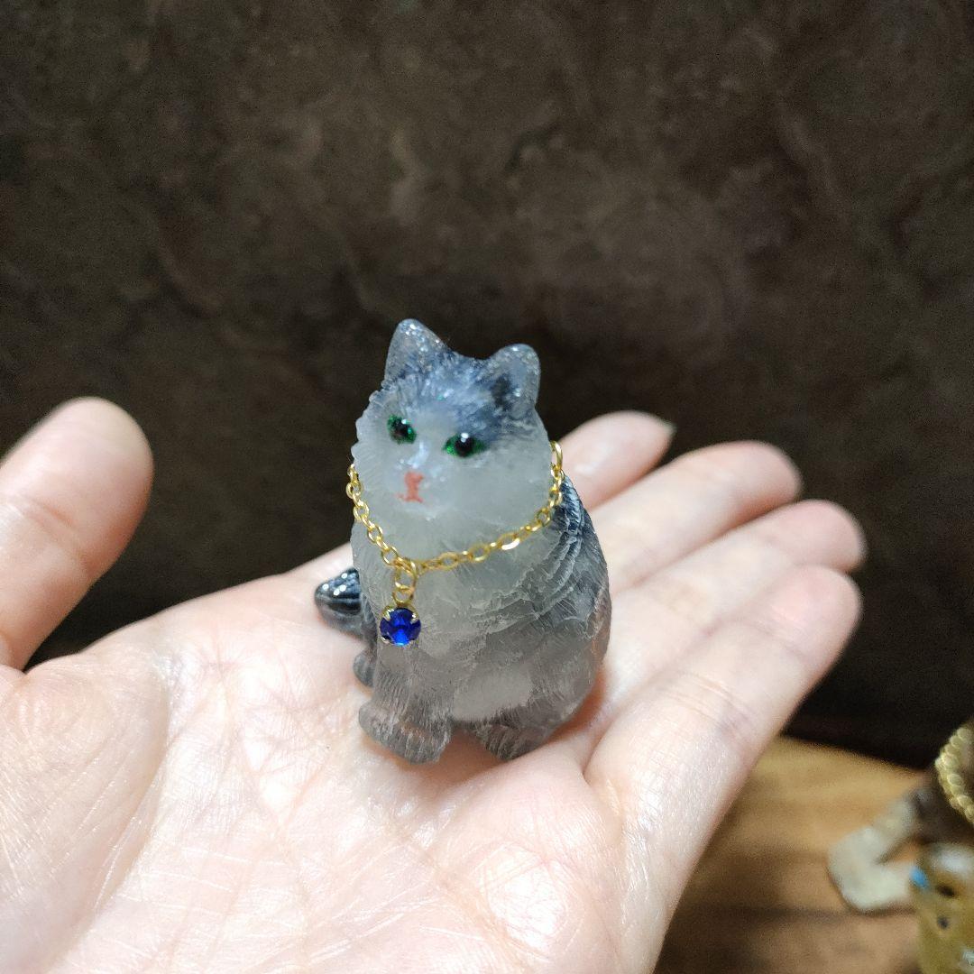 ☆tama✳︎☆オルゴナイト☆猫、セキセイインコ、チワワ☆