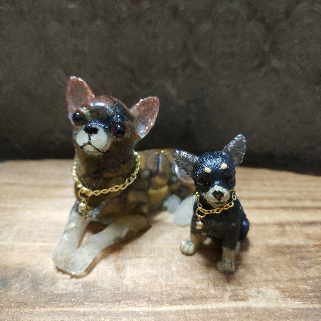 ☆tama✳︎☆オルゴナイト☆猫、セキセイインコ、チワワ☆