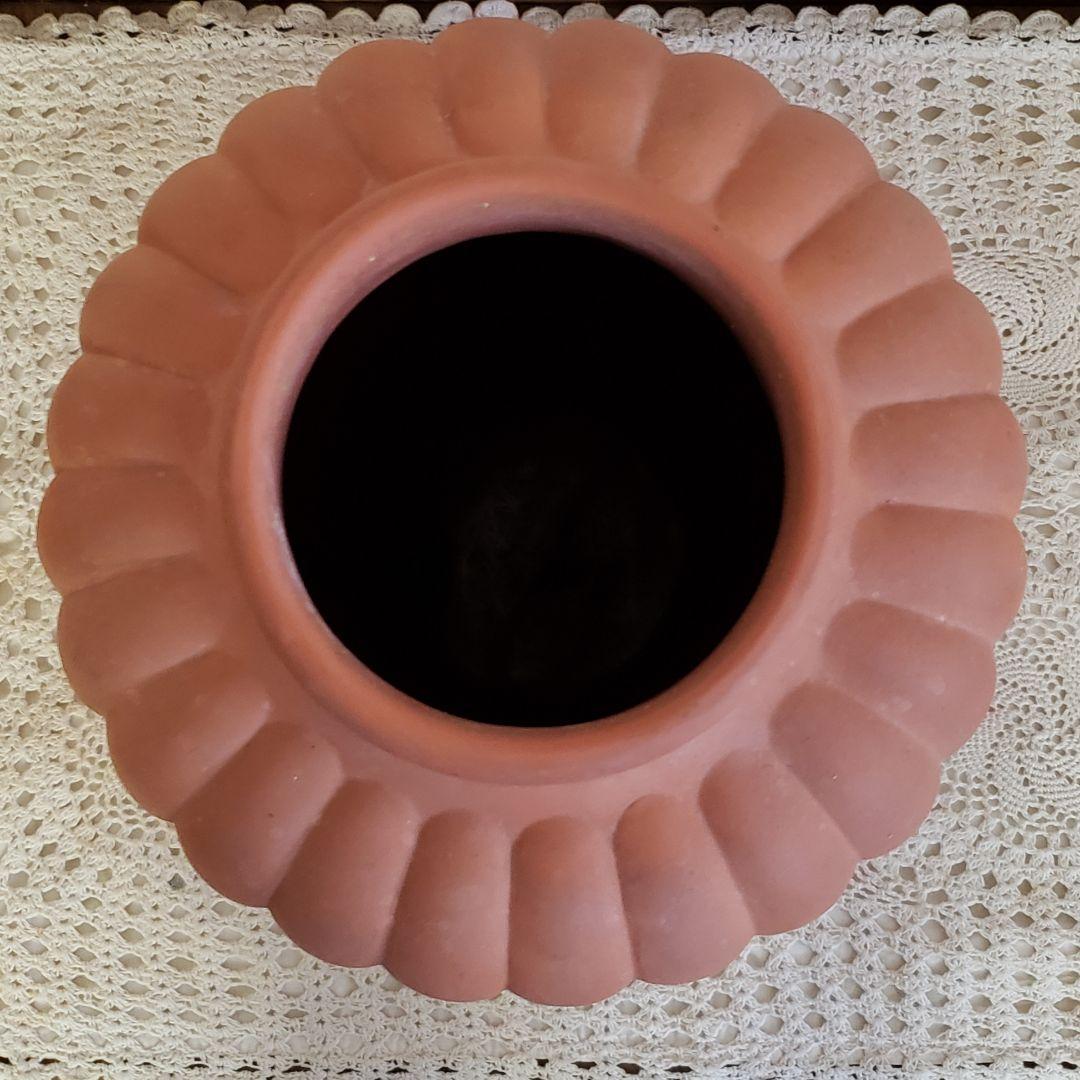 特大 フラワーベース 素焼き 花瓶