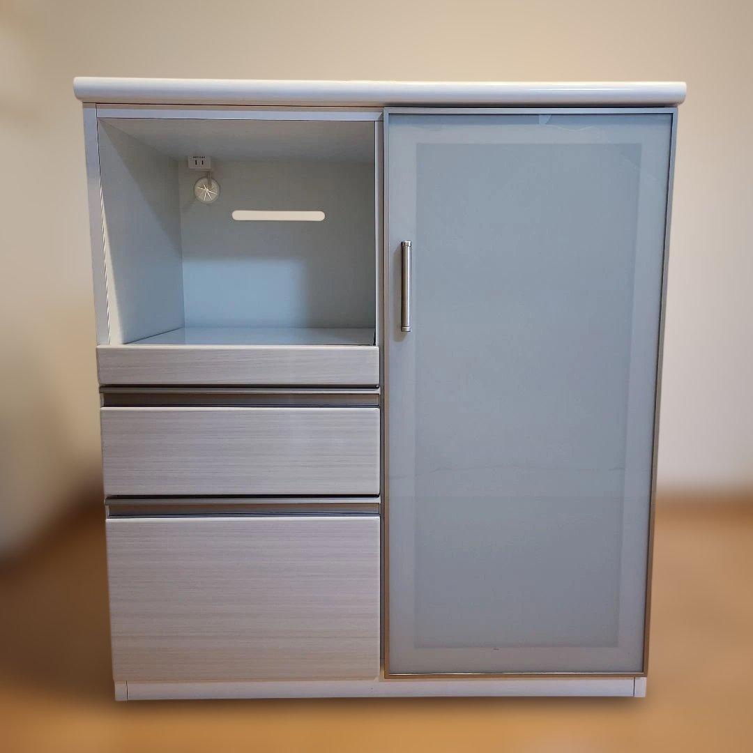 NITORI キッチンカウンター Nポスティア90　ホワイト