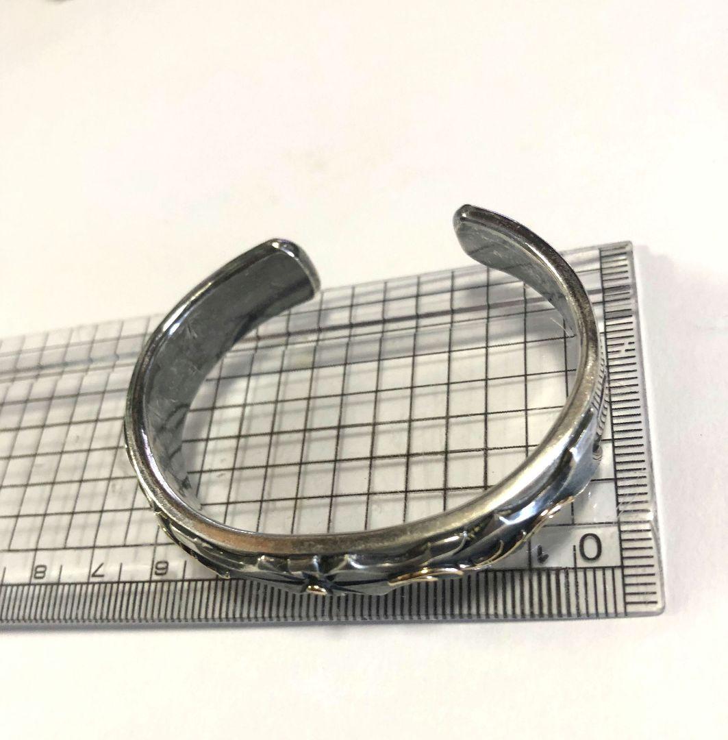 ★年末セール★ BIG HAND（シルバー・18K）ハンドメイド バングル