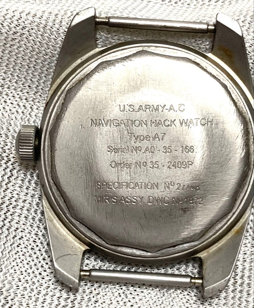 ダ*ル様 軍用腕時計 自動巻き US ARMY【ベトナム戦争】