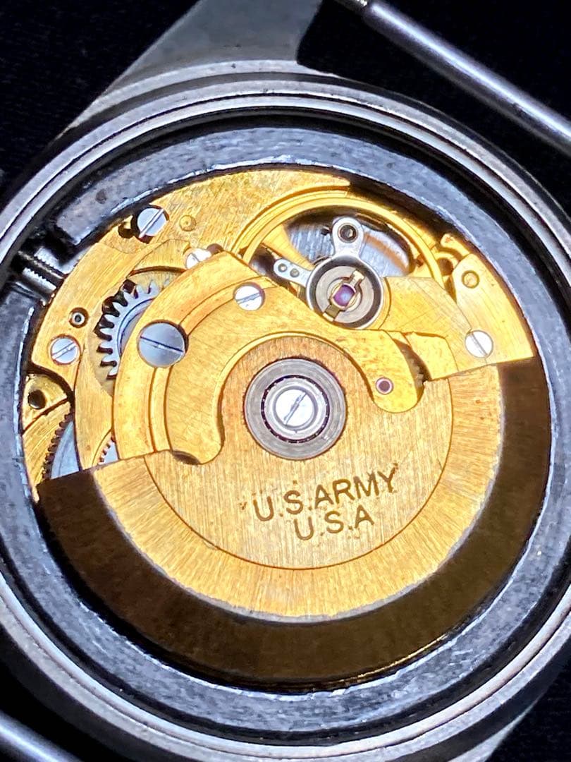 ダ*ル様 軍用腕時計 自動巻き US ARMY【ベトナム戦争】