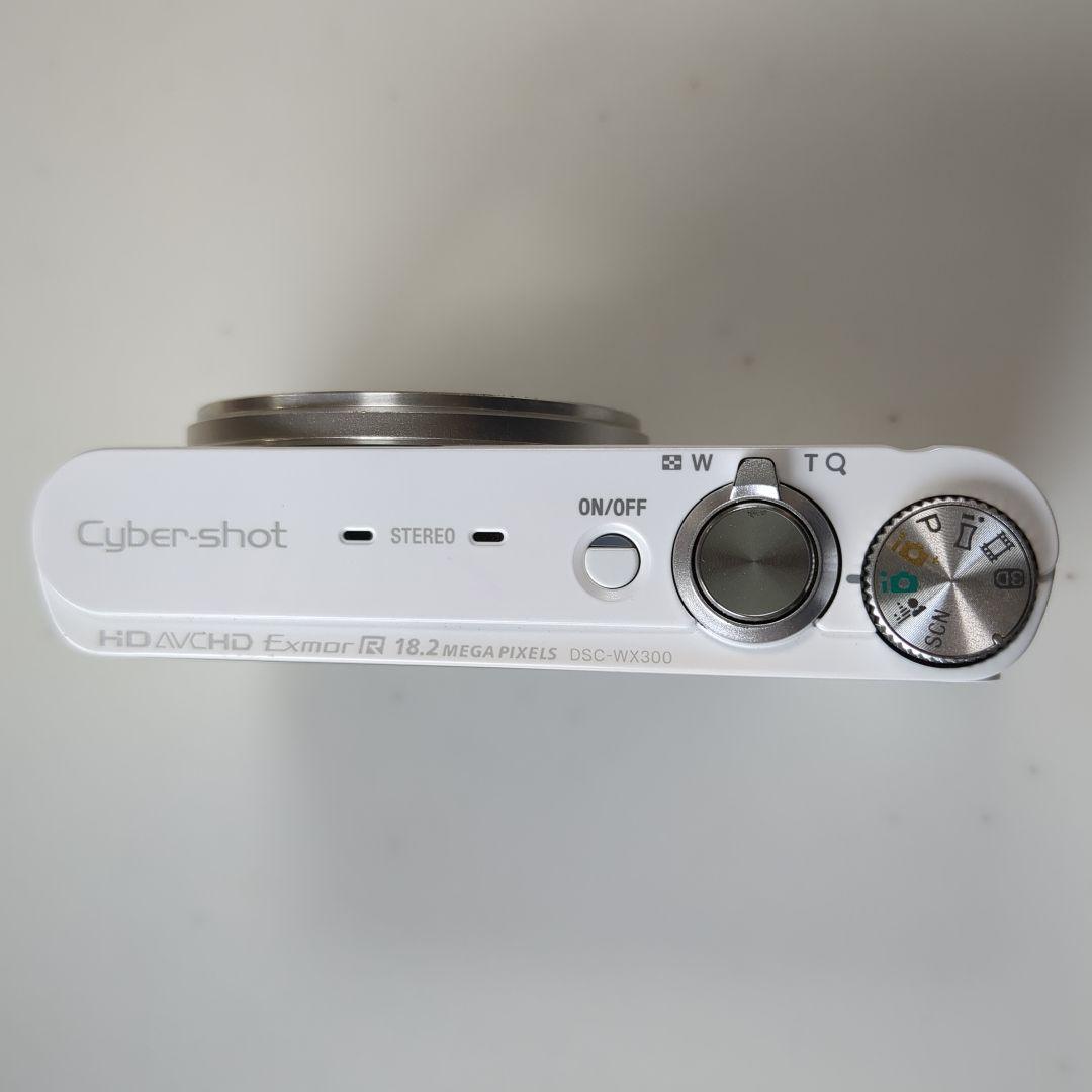 SONY サイバーショット DSC-WX300 ホワイト デジタルカメラ