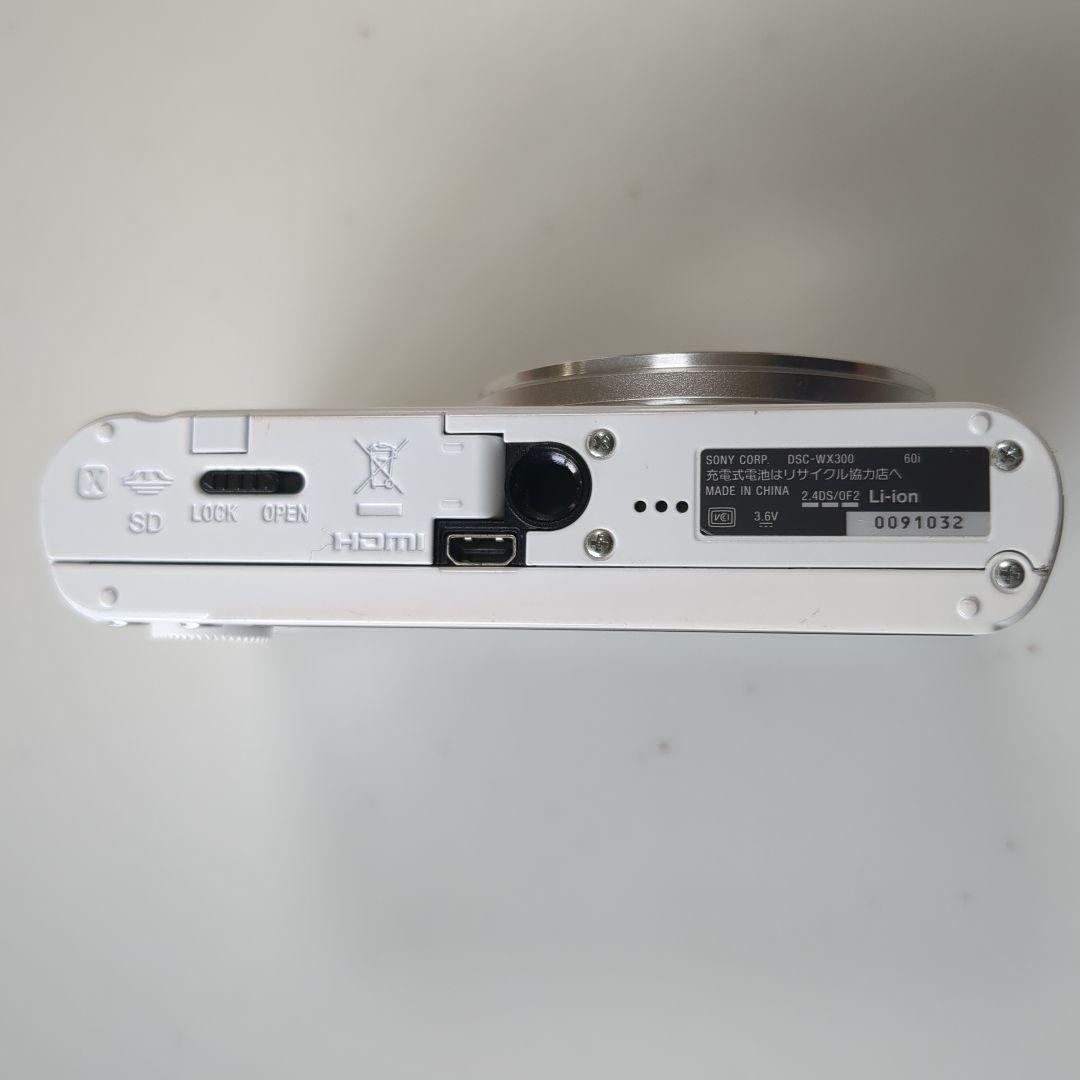 SONY サイバーショット DSC-WX300 ホワイト デジタルカメラ