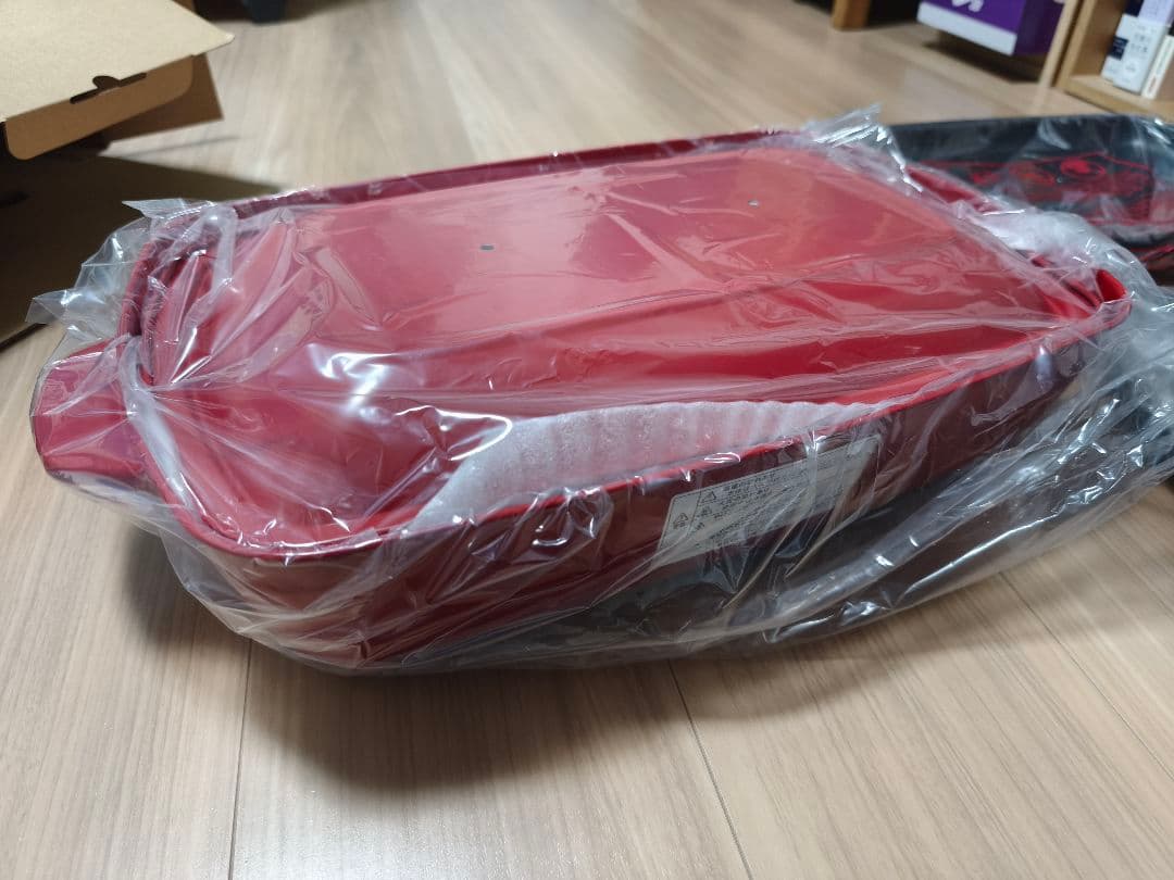 【新品】BRUNO ホットプレート グランサイズ レッド BOE026