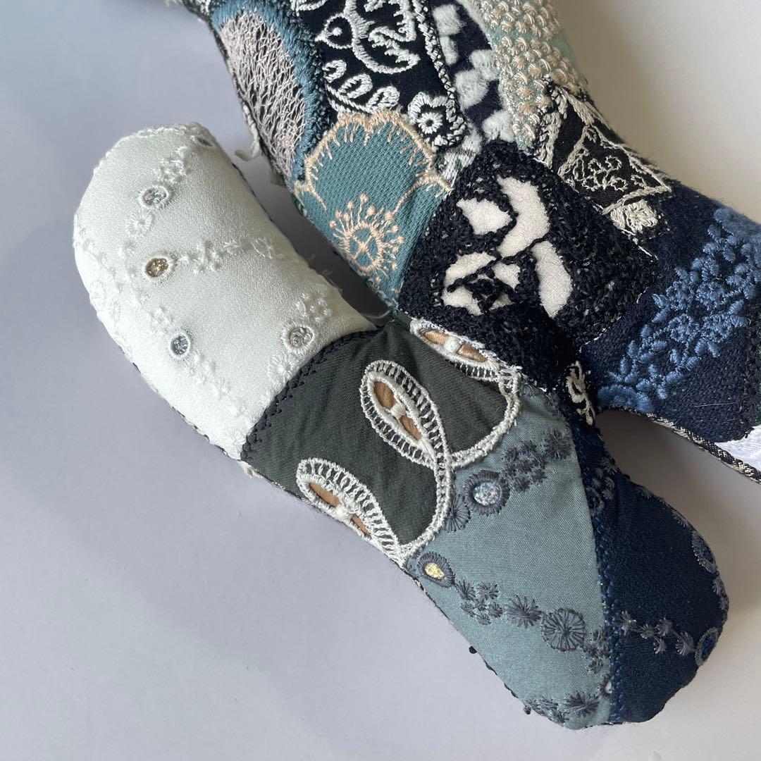 ミナペルホネン ハンドメイド ⭐️wolf＆flower run3 Ver.③