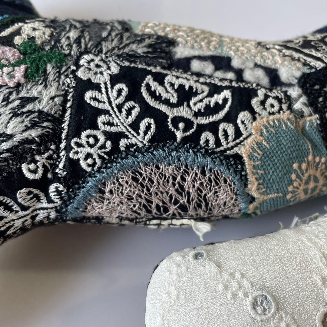 ミナペルホネン ハンドメイド ⭐️wolf＆flower run3 Ver.③