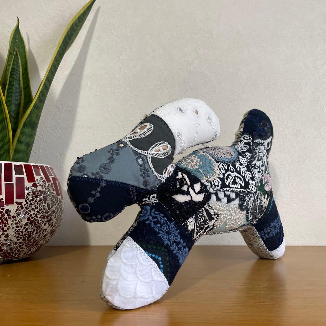 ミナペルホネン ハンドメイド ⭐️wolf＆flower run3 Ver.③