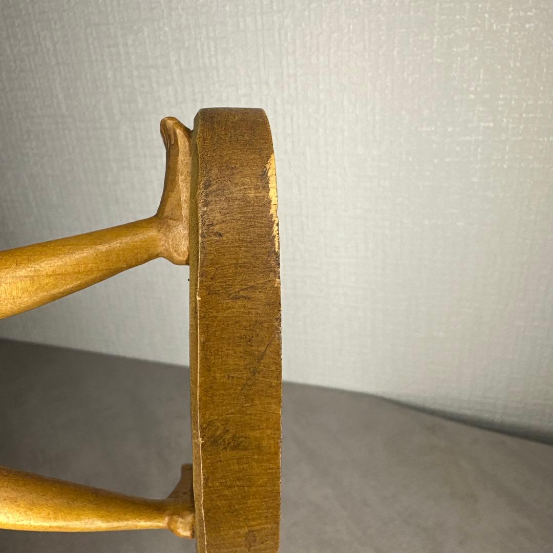 アンリ（ANRI）の木彫り人形「ハッピー・チルドレン」シリーズ約25cm