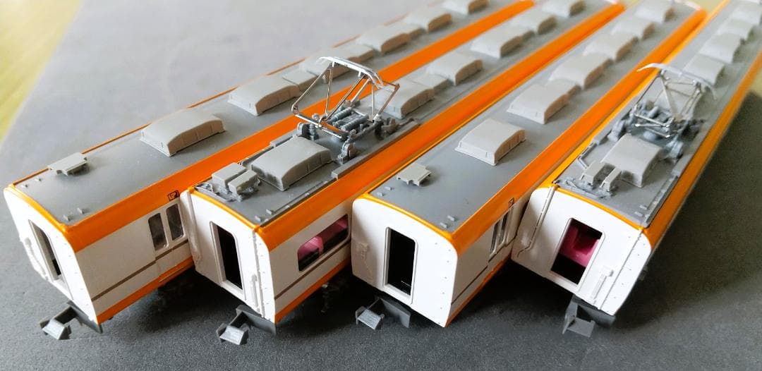グリーンマックス 31646 近鉄16000系（新塗装）先頭車4両編成セット