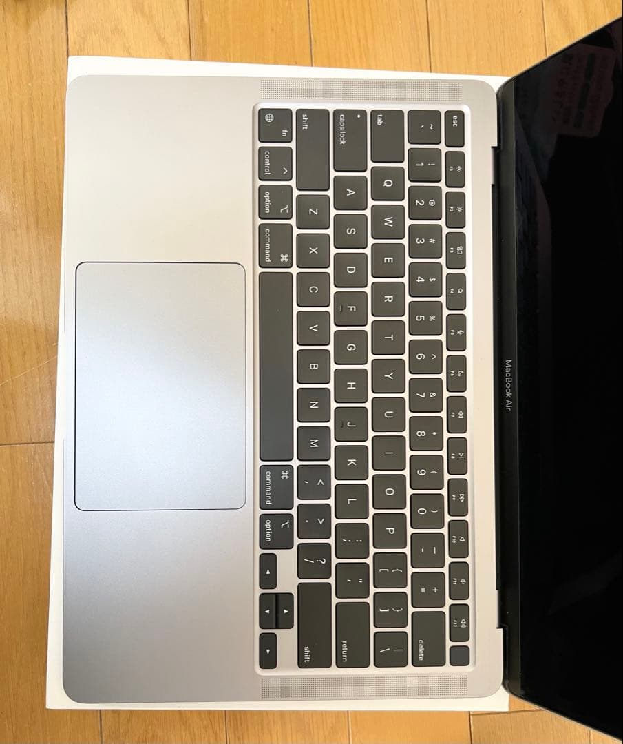 M1チップ Macbook Air 2020 メモリ8gb SSD512gb