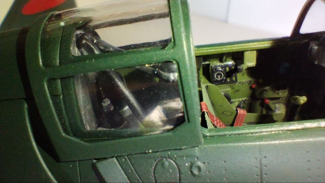 プラモデル完成機　1/32　震電