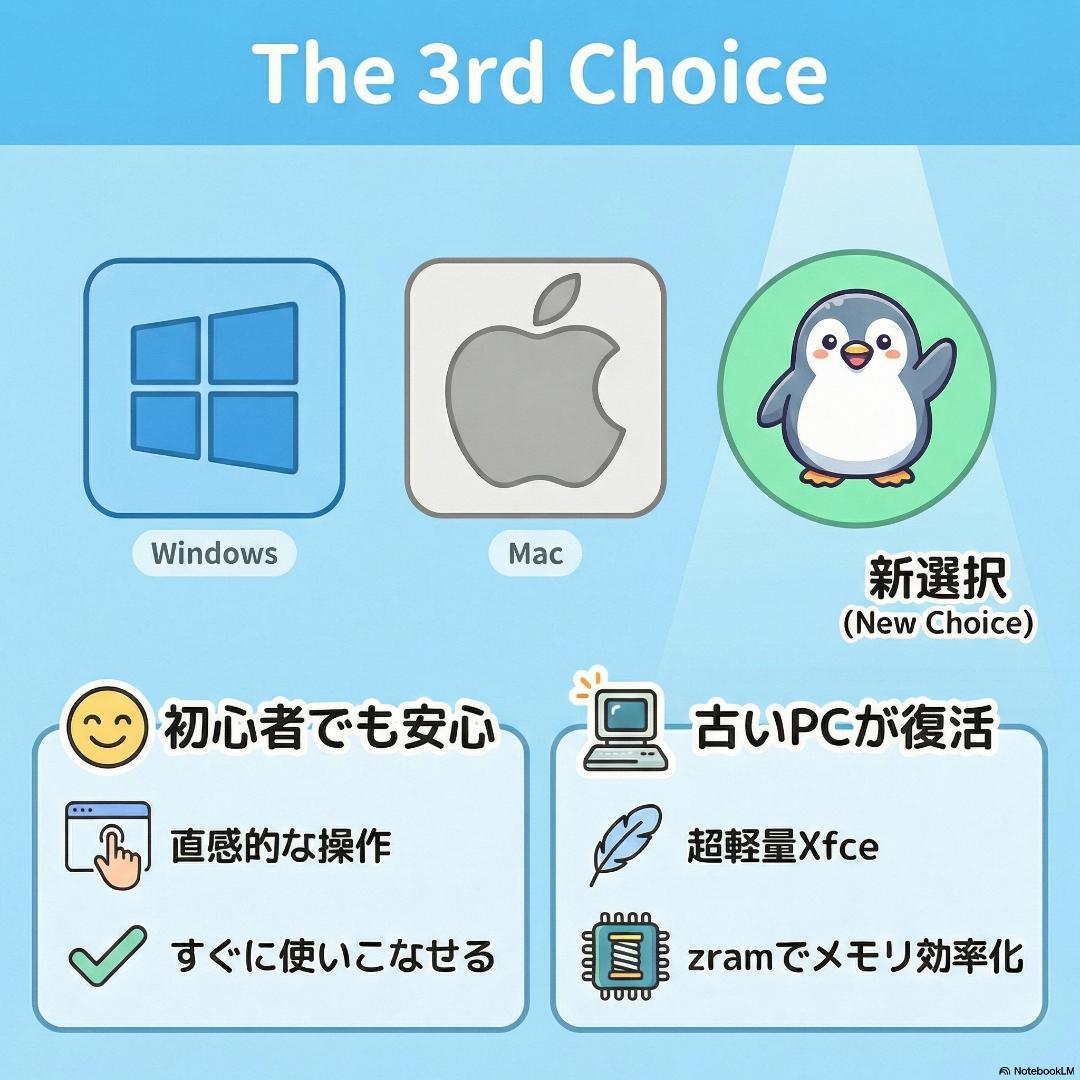 【LinuxMint】富士通ノート i5-8350U/8GB/SSD256GB