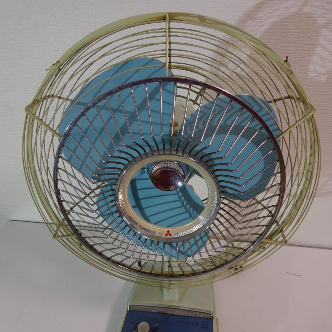 0204Y【動作品】三菱電機 扇風機 D30-F 昭和レトロ 箱有り