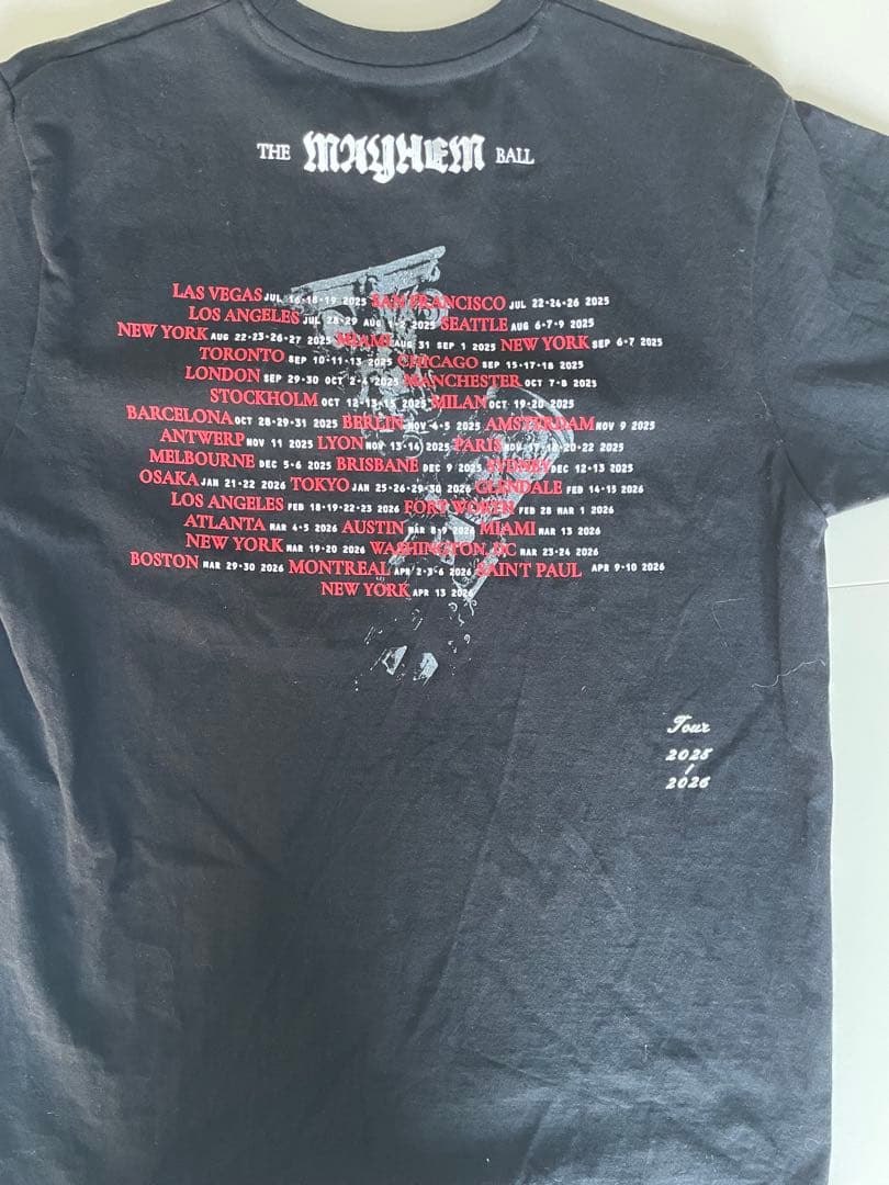 Lady Gaga Tシャツ サイズ S ブラック