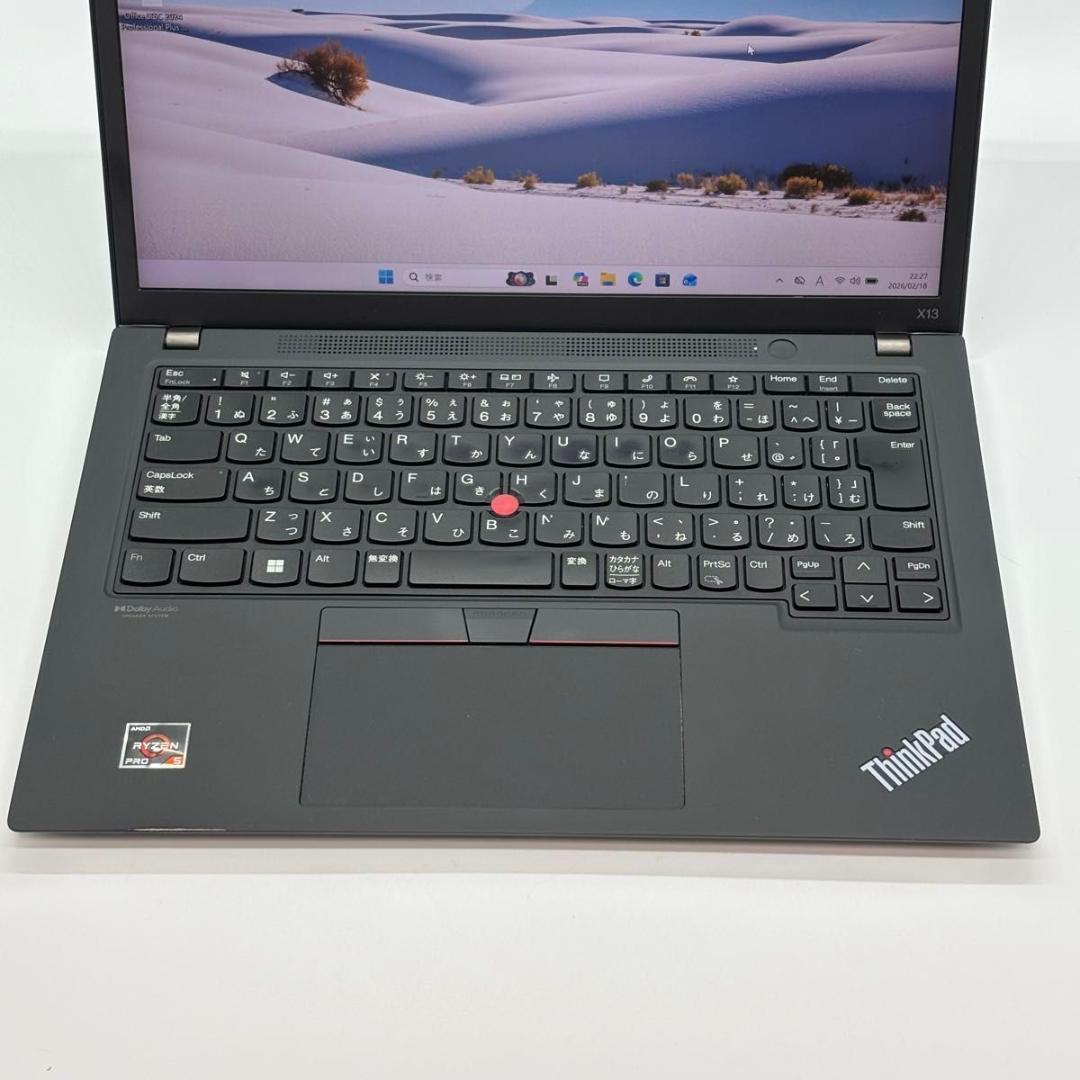 Windowsノート本体 ThinkPad X13 Gen2a AMD Ryzen5 PRO5650U 6