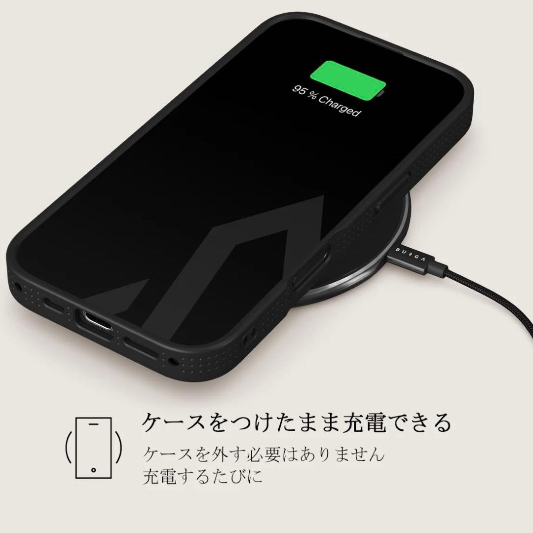 BURGA iPhone16 ケース　レース柄　新品