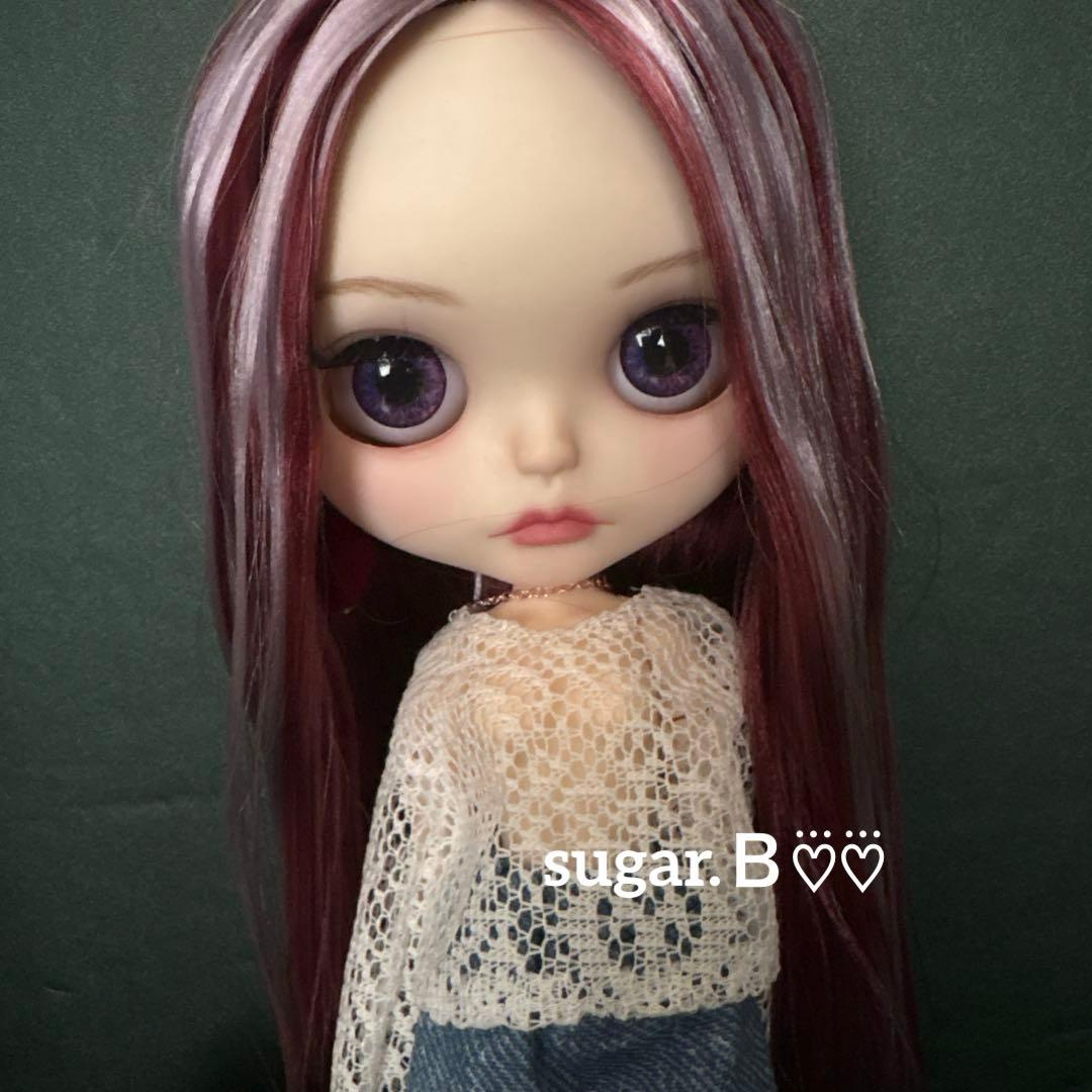 アイシードールカスタム❤︎薄パープル×濃パープル❤︎