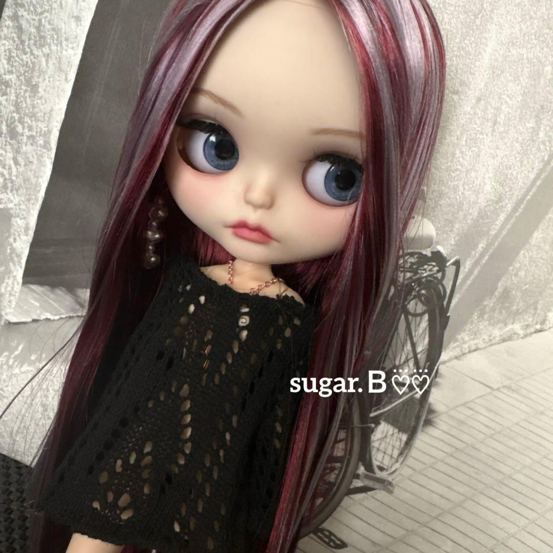 アイシードールカスタム❤︎薄パープル×濃パープル❤︎