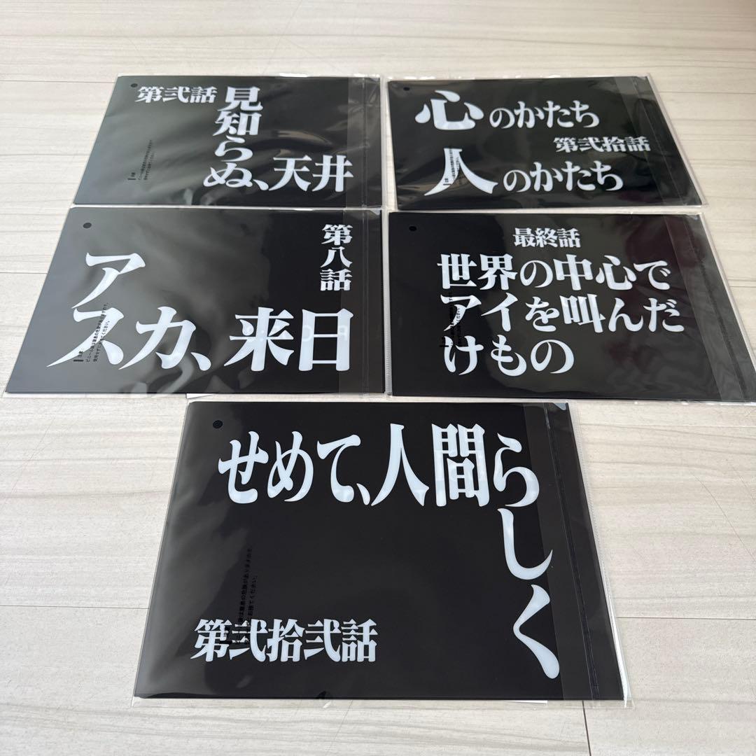 エヴァンゲリオン一番くじラストワン賞　おまけ付