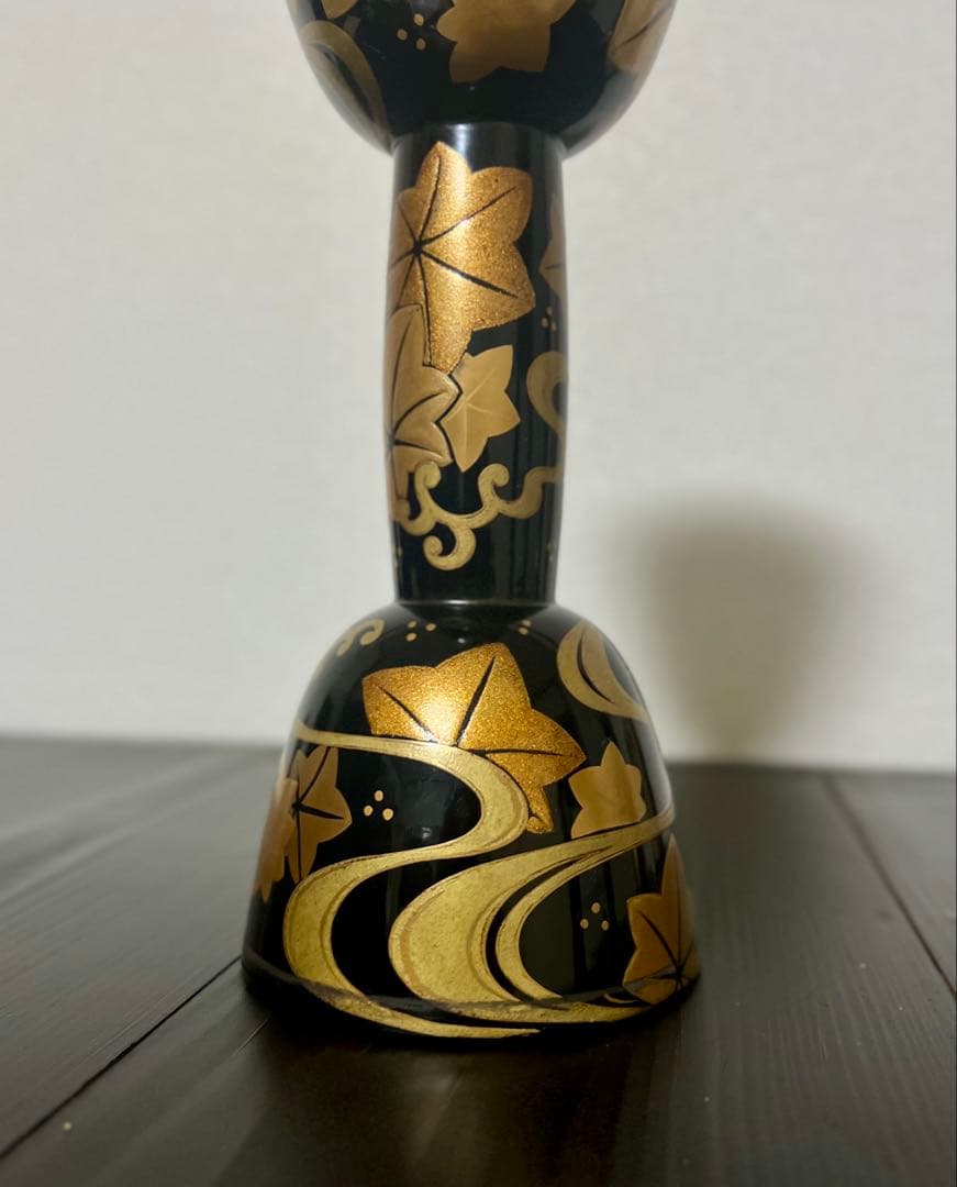 竜田川蒔絵　小鼓　胴