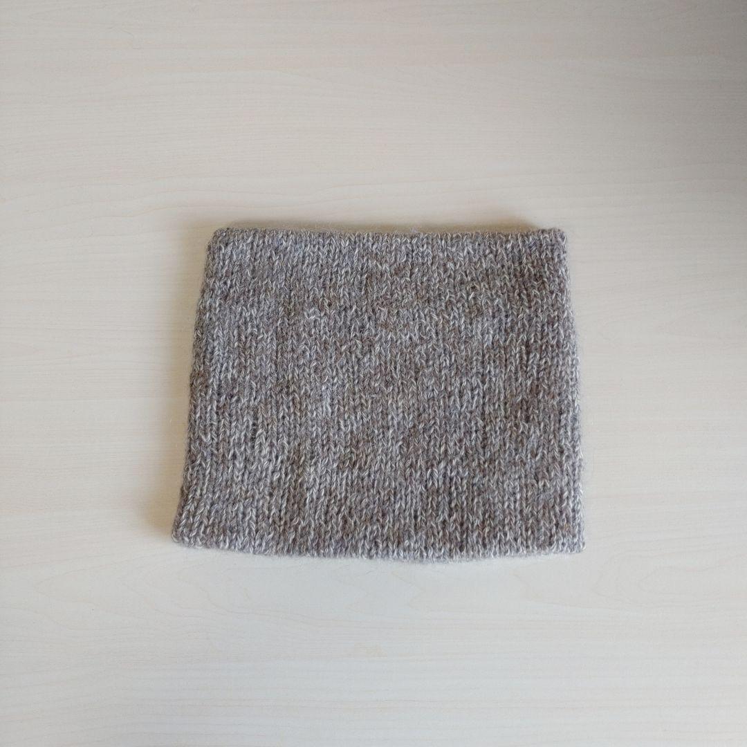 万能あったかスヌード　ブラウン